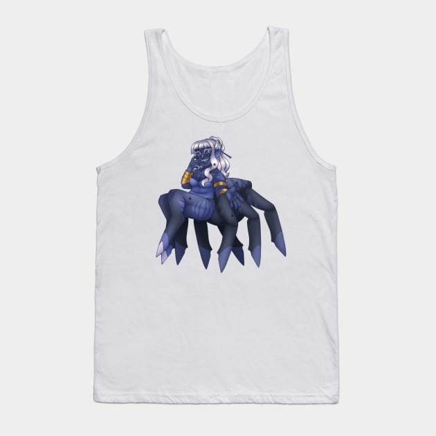 Arachne Violet Tank Top by paperstarzz